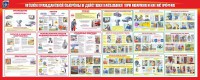 Стенд "Уголок гражданской обороны и действия населения в чрезвычайных ситуациях" - fgospostavki.ru - Ярославль