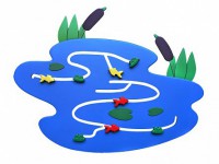 Сенсомоторное декоративно-развивающее панно "Река" - fgospostavki.ru - Ярославль