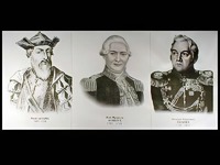Портреты путешественников (25 штук, формат А3) - fgospostavki.ru - Ярославль