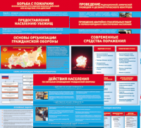 Комплект таблиц "Основы гражданской обороны (МЧС РФ)" 13 штук. - fgospostavki.ru - Ярославль
