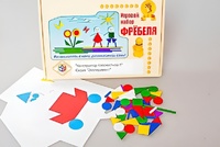 Игровой набор Фребеля "Конструктор плоскостной-1" (Серия "Эксперимент") - fgospostavki.ru - Ярославль