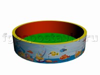 Сухой бассейн круглый с шелкографией - fgospostavki.ru - Ярославль