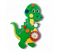 Бизиборд «Малыш-крокодил» - fgospostavki.ru - Ярославль