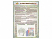 Стенд-уголок "Уголок призывника" - fgospostavki.ru - Ярославль
