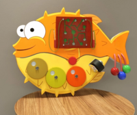 Бизиборд «Рыба-еж» - fgospostavki.ru - Ярославль