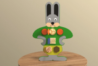 Бизиборд «Серый заинька» - fgospostavki.ru - Ярославль