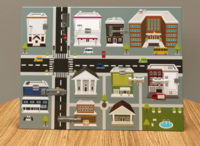 Настенная панель «Городские улицы» - fgospostavki.ru - Ярославль