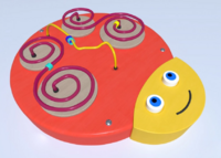 Настенный игровой элемент в виде головы гусеницы - fgospostavki.ru - Ярославль