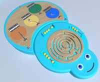 Настенный игровой элемент «Гусеница» - fgospostavki.ru - Ярославль