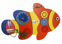 Бизиборд «Оранжевая рыбка» - fgospostavki.ru - Ярославль