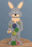 Бизиборд «Пасхальный кролик» - fgospostavki.ru - Ярославль