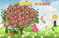 Стенд "Наш класс" Вариант 3 - fgospostavki.ru - Ярославль