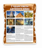 Стенд "Семь чудес света" - fgospostavki.ru - Ярославль