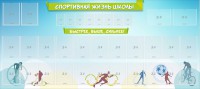 Стенд "Спортивная жизнь школы" - fgospostavki.ru - Ярославль