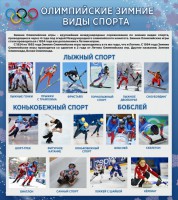 Стенд "Олимпийские зимние виды спорта" - fgospostavki.ru - Ярославль