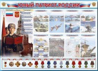 Стенд-уголок "Юный патриот России" - fgospostavki.ru - Ярославль