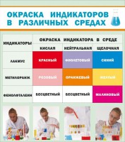 Стенд "Окраска индикаторов в различных средах" - fgospostavki.ru - Ярославль
