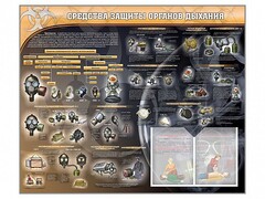 Стенд "Средства защиты органов дыхания (индивидуальные средства защиты)" - fgospostavki.ru - Ярославль