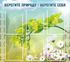 Стенд "Берегите природу - берегите себя" - fgospostavki.ru - Ярославль