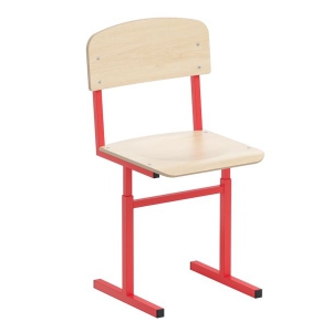 Стул ученический регулируемый на прямоугольной трубе рост. гр. № 1-4 - fgospostavki.ru - Ярославль