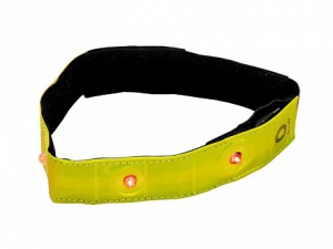 Световозвращающий светодиодный браслет на текстильной застежке - fgospostavki.ru - Ярославль