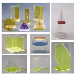 Базовый набор прозрачных геометрических тел с сечениями - fgospostavki.ru - Ярославль