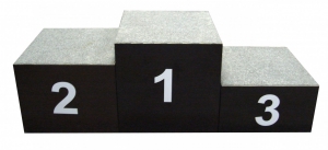 Пьедестал победителей на 3 места (деревянный) - fgospostavki.ru - Ярославль