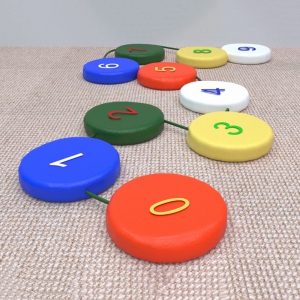 Игровой набор Цифры-шагайка - fgospostavki.ru - Ярославль