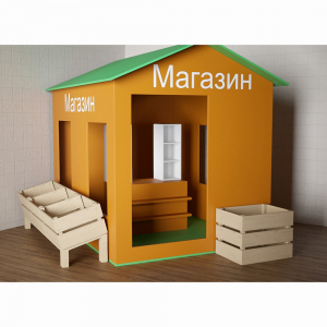 Игровой домик «Рынок» - fgospostavki.ru - Ярославль
