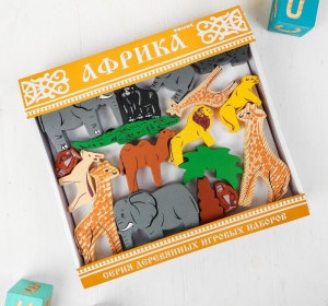 Конструктор "Африка", 35 элементов - fgospostavki.ru - Ярославль
