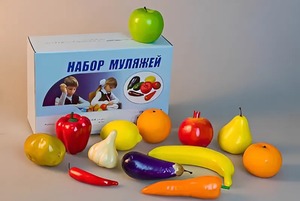 Набор муляжей для рисования (13 штук) - fgospostavki.ru - Ярославль