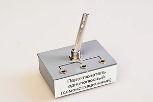 Переключатель однополюсный (демонстрационный) - fgospostavki.ru - Ярославль