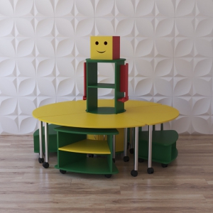 Модульный стеллаж "Весёлый робот" - fgospostavki.ru - Ярославль