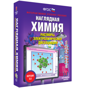 Наглядная химия. Растворы. Электролитическая диссоциация - fgospostavki.ru - Ярославль