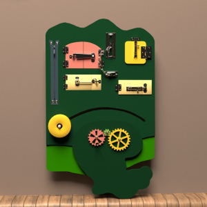 Бизиборд «Зелёная лапа» - fgospostavki.ru - Ярославль