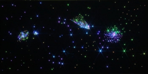 Напольный фиброоптический ковер "Млечный путь" 200х100, 300 точек - fgospostavki.ru - Ярославль