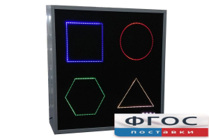 Интерактивная панель «Цветные фигуры 4» (вариант 3) - fgospostavki.ru - Ярославль