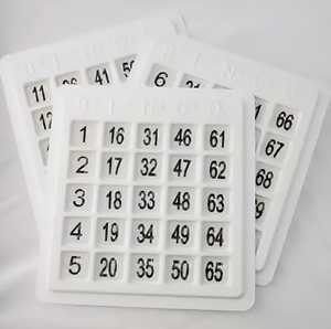 Доска для игры "Бинго" для слабовидящих - fgospostavki.ru - Ярославль