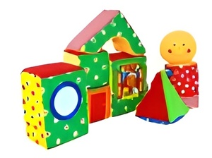 Развивающая игрушка для детей с нарушением зрения "Конструктор Колобок" - fgospostavki.ru - Ярославль