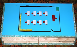 Магнитный набор для реабилитации "Ориентир" (для слепых и слабовидящих детей) - fgospostavki.ru - Ярославль