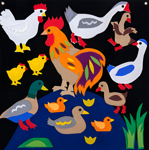 Пособие для слабовидящих детей «Домашние птицы» - fgospostavki.ru - Ярославль