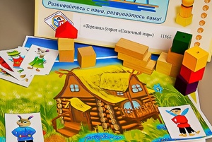 Игровой набор Фребеля "Теремок" (серия "Сказочный мир". Выпуск 1) - fgospostavki.ru - Ярославль