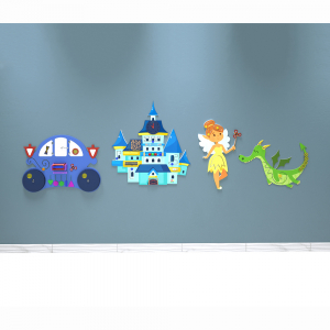 Комплект бизибордов «В сказочном королевстве» 4 в 1 - fgospostavki.ru - Ярославль