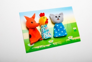 Пальчиковый театр "Кот, петух и лиса" - fgospostavki.ru - Ярославль