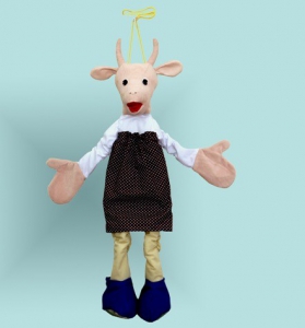Ростовая кукла "Коза" - fgospostavki.ru - Ярославль