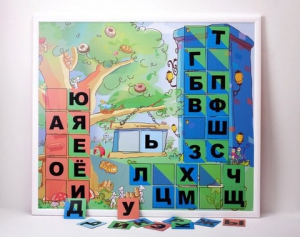 Магнитная доска "Город букв" - fgospostavki.ru - Ярославль