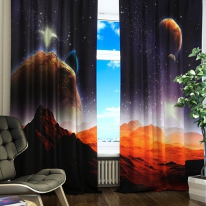 Комплект светонепроницаемых штор "Марсианская одиссея" - fgospostavki.ru - Ярославль