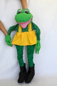 Ростовая кукла логопедическая "Лягушка" - fgospostavki.ru - Ярославль