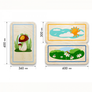 Набор стеновых панелей «Природа нашего края - Прогулка» - fgospostavki.ru - Ярославль