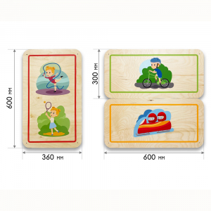 Набор стеновых панелей «Спорт - Движение-жизнь» - fgospostavki.ru - Ярославль